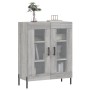 Aparador de madera de ingeniería gris Sonoma 69,5x34x90 cm de vidaXL, Aparadores - Ref: Foro24-827802, Precio: 89,99 €, Descu...