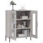 Aparador de madera de ingeniería gris Sonoma 69,5x34x90 cm de vidaXL, Aparadores - Ref: Foro24-827802, Precio: 89,99 €, Descu...