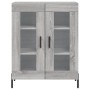 Aparador de madera de ingeniería gris Sonoma 69,5x34x90 cm de vidaXL, Aparadores - Ref: Foro24-827802, Precio: 89,99 €, Descu...