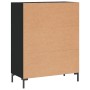 Aparador de madera de ingeniería negro 69,5x34x90 cm de vidaXL, Aparadores - Ref: Foro24-827853, Precio: 100,04 €, Descuento: %