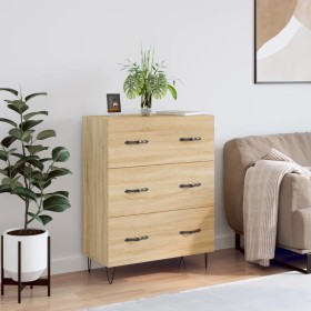 Engineered wood sideboard in Sonoma oak 69.5x34x90 cm by vidaXL, Sideboards - Ref: Foro24-827847, Price: 89,99 €, Discount: %