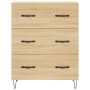 Aparador de madera de ingeniería roble Sonoma 69,5x34x90 cm de vidaXL, Aparadores - Ref: Foro24-827847, Precio: 89,49 €, Desc...