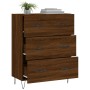 Engineered wood brown oak sideboard 69.5x34x90 cm by vidaXL, Sideboards - Ref: Foro24-827851, Price: 92,35 €, Discount: %