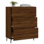 Oak brown engineered wood sideboard 69.5x34x90 cm by vidaXL, Sideboards - Ref: Foro24-827875, Price: 97,99 €, Discount: %