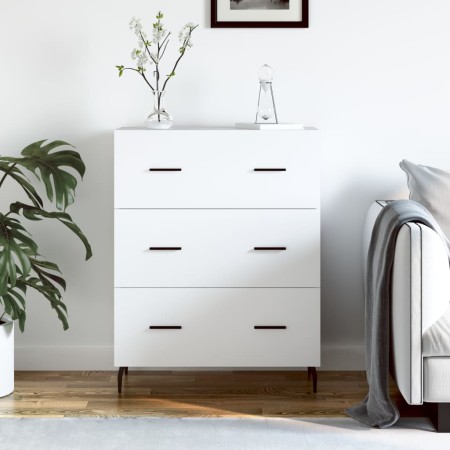 White engineered wood sideboard 69.5x34x90 cm by vidaXL, Sideboards - Ref: Foro24-827868, Price: 105,71 €, Discount: %