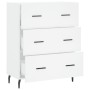 White engineered wood sideboard 69.5x34x90 cm by vidaXL, Sideboards - Ref: Foro24-827868, Price: 105,71 €, Discount: %