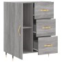 Aparador de madera de ingeniería gris Sonoma 69,5x34x90 cm de vidaXL, Aparadores - Ref: Foro24-827898, Precio: 93,99 €, Descu...