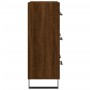 Aparador de madera de ingeniería marrón roble 69,5x34x90 cm de vidaXL, Aparadores - Ref: Foro24-827883, Precio: 107,98 €, Des...