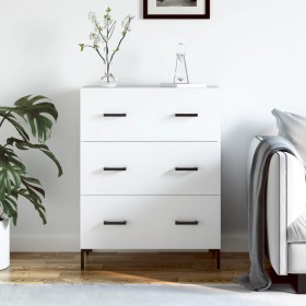 White engineered wood sideboard 69.5x34x90 cm by vidaXL, Sideboards - Ref: Foro24-827852, Price: 100,05 €, Discount: %