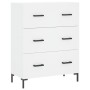 White engineered wood sideboard 69.5x34x90 cm by vidaXL, Sideboards - Ref: Foro24-827852, Price: 99,96 €, Discount: %