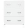 White engineered wood sideboard 69.5x34x90 cm by vidaXL, Sideboards - Ref: Foro24-827852, Price: 99,96 €, Discount: %