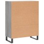 Aparador de madera de ingeniería gris Sonoma 69,5x34x90 cm de vidaXL, Aparadores - Ref: Foro24-827882, Precio: 107,98 €, Desc...