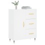 White engineered wood sideboard 69.5x34x90 cm by vidaXL, Sideboards - Ref: Foro24-827892, Price: 91,31 €, Discount: %