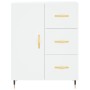 White engineered wood sideboard 69.5x34x90 cm by vidaXL, Sideboards - Ref: Foro24-827892, Price: 91,31 €, Discount: %