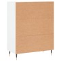 White engineered wood sideboard 69.5x34x90 cm by vidaXL, Sideboards - Ref: Foro24-827892, Price: 91,31 €, Discount: %