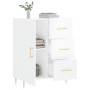 Bright white plywood sideboard 69.5x34x90 cm by vidaXL, Sideboards - Ref: Foro24-827902, Price: 97,32 €, Discount: %