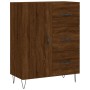 Aparador de madera de ingeniería marrón roble 69,5x34x90 cm de vidaXL, Aparadores - Ref: Foro24-827915, Precio: 89,59 €, Desc...