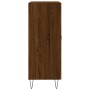 Aparador de madera de ingeniería marrón roble 69,5x34x90 cm de vidaXL, Aparadores - Ref: Foro24-827915, Precio: 89,59 €, Desc...