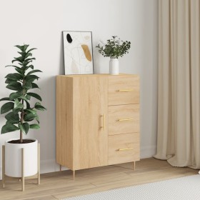 Sonoma Oak Engineered Wood Sideboard 69.5x34x90 cm by vidaXL, Sideboards - Ref: Foro24-827903, Price: 87,99 €, Discount: %