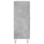 Aparador de madera de ingeniería gris hormigón 69,5x34x90 cm de vidaXL, Aparadores - Ref: Foro24-827912, Precio: 86,77 €, Des...