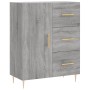 Aparador de madera de ingeniería gris Sonoma 69,5x34x90 cm de vidaXL, Aparadores - Ref: Foro24-827906, Precio: 90,86 €, Descu...