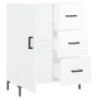 Glossy white plywood sideboard 69.5x34x90 cm by vidaXL, Sideboards - Ref: Foro24-827918, Price: 103,16 €, Discount: %