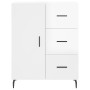 Hochglanzweißes Sperrholz-Sideboard 69,5 x 34 x 90 cm von vidaXL, Sideboards - Ref: Foro24-827934, Preis: 101,91 €, Rabatt: %