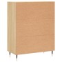 Sonoma Oak Engineered Wood Sideboard 69.5x34x90 cm by vidaXL, Sideboards - Ref: Foro24-827895, Price: 90,47 €, Discount: %