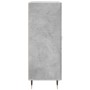 Aparador de madera de ingeniería gris hormigón 69,5x34x90 cm de vidaXL, Aparadores - Ref: Foro24-827896, Precio: 90,47 €, Des...