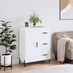 White engineered wood sideboard 69.5x34x90 cm by vidaXL, Sideboards - Ref: Foro24-827924, Price: 102,99 €, Discount: %