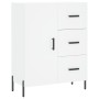 White engineered wood sideboard 69.5x34x90 cm by vidaXL, Sideboards - Ref: Foro24-827924, Price: 102,69 €, Discount: %