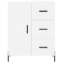 Aparador de madera de ingeniería blanco 69,5x34x90 cm de vidaXL, Aparadores - Ref: Foro24-827924, Precio: 102,69 €, Descuento: %