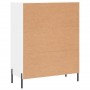 Aparador de madera de ingeniería blanco 69,5x34x90 cm de vidaXL, Aparadores - Ref: Foro24-827924, Precio: 102,99 €, Descuento: %