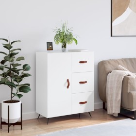 White engineered wood sideboard 69.5x34x90 cm by vidaXL, Sideboards - Ref: Foro24-827884, Price: 90,58 €, Discount: %