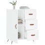 White engineered wood sideboard 69.5x34x90 cm by vidaXL, Sideboards - Ref: Foro24-827884, Price: 90,58 €, Discount: %