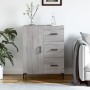 Sonoma gray engineered wood sideboard 69.5x34x90 cm by vidaXL, Sideboards - Ref: Foro24-827922, Price: 101,53 €, Discount: %