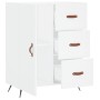 White engineered wood sideboard 69.5x34x90 cm by vidaXL, Sideboards - Ref: Foro24-827884, Price: 90,58 €, Discount: %