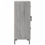 Aparador de madera de ingeniería gris Sonoma 69,5x34x90 cm de vidaXL, Aparadores - Ref: Foro24-827922, Precio: 96,99 €, Descu...