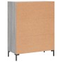 Sonoma gray engineered wood sideboard 69.5x34x90 cm by vidaXL, Sideboards - Ref: Foro24-827922, Price: 101,53 €, Discount: %