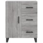 Aparador de madera de ingeniería gris Sonoma 69,5x34x90 cm de vidaXL, Aparadores - Ref: Foro24-827946, Precio: 99,56 €, Descu...