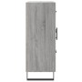 Aparador de madera de ingeniería gris Sonoma 69,5x34x90 cm de vidaXL, Aparadores - Ref: Foro24-827946, Precio: 99,56 €, Descu...