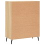 Aparador de madera de ingeniería roble Sonoma 69,5x34x90 cm de vidaXL, Aparadores - Ref: Foro24-827935, Precio: 106,94 €, Des...