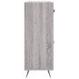 Aparador de madera de ingeniería gris Sonoma 69,5x34x90 cm de vidaXL, Aparadores - Ref: Foro24-827954, Precio: 83,51 €, Descu...