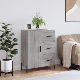 Sonoma gray engineered wood sideboard 69.5x34x90 cm by vidaXL, Sideboards - Ref: Foro24-827930, Price: 101,99 €, Discount: %