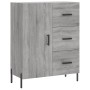 Aparador de madera de ingeniería gris Sonoma 69,5x34x90 cm de vidaXL, Aparadores - Ref: Foro24-827930, Precio: 102,20 €, Desc...