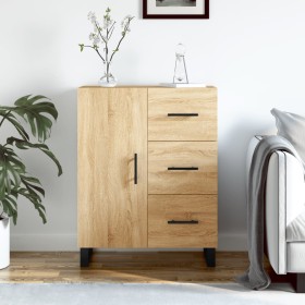 Sonoma Oak Engineered Wood Sideboard 69.5x34x90 cm by vidaXL, Sideboards - Ref: Foro24-827943, Price: 100,33 €, Discount: %