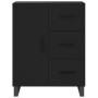 Black engineered wood sideboard 69.5x34x90 cm by vidaXL, Sideboards - Ref: Foro24-827941, Price: 100,99 €, Discount: %