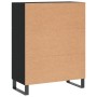 Aparador de madera de ingeniería negro 69,5x34x90 cm de vidaXL, Aparadores - Ref: Foro24-827941, Precio: 100,99 €, Descuento: %