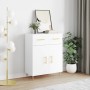 White engineered wood sideboard 69.5x34x90 cm by vidaXL, Sideboards - Ref: Foro24-827964, Price: 95,32 €, Discount: %