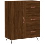 Aparador de madera de ingeniería marrón roble 69,5x34x90 cm de vidaXL, Aparadores - Ref: Foro24-827891, Precio: 90,99 €, Desc...